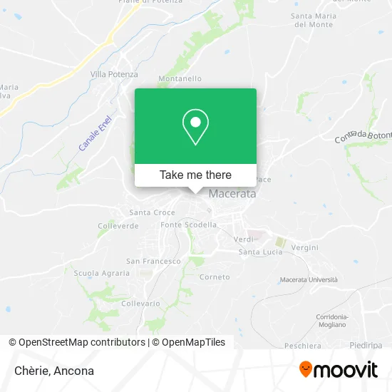 Chèrie map
