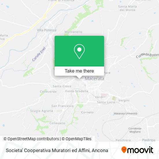 Societa' Cooperativa Muratori ed Affini map