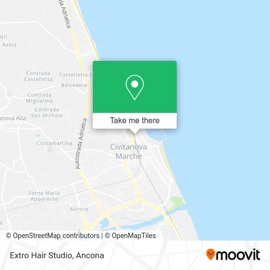 Extro Hair Studio map