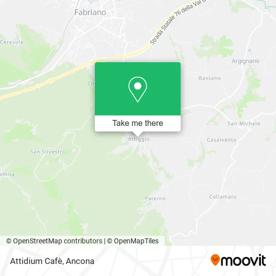 Attidium Cafè map