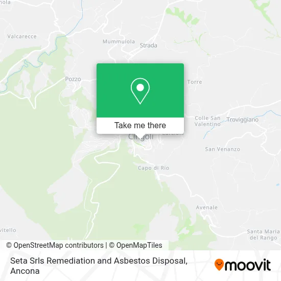 Seta Srls Remediation and Asbestos Disposal map