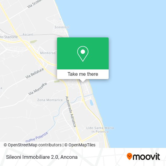 Sileoni Immobiliare 2.0 map