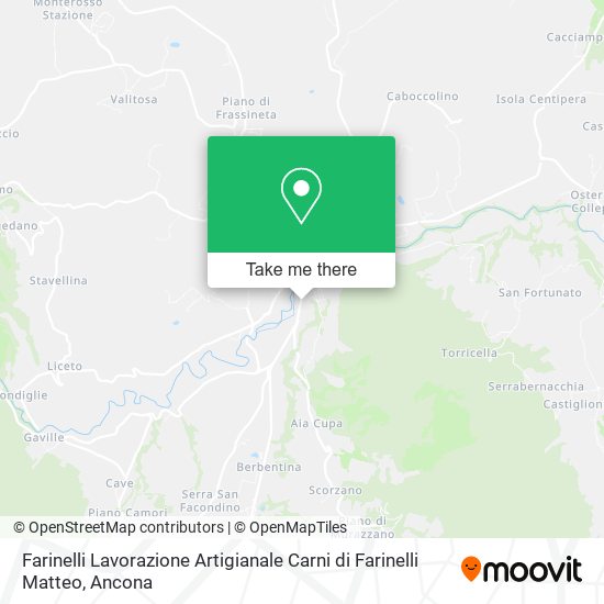 Farinelli Lavorazione Artigianale Carni di Farinelli Matteo map