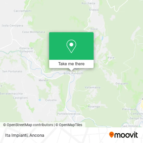 Ita Impianti map