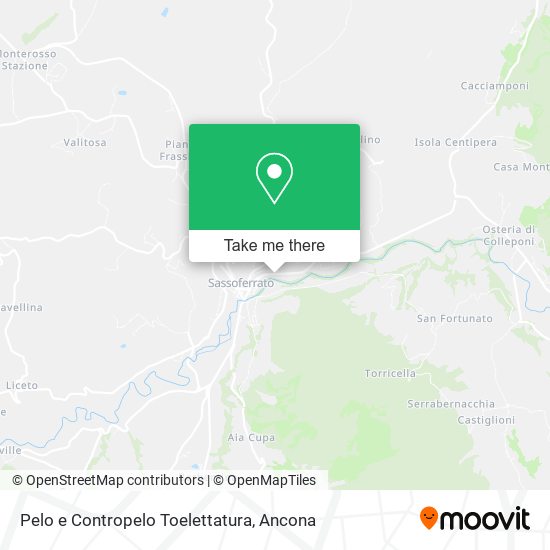 Pelo e Contropelo Toelettatura map