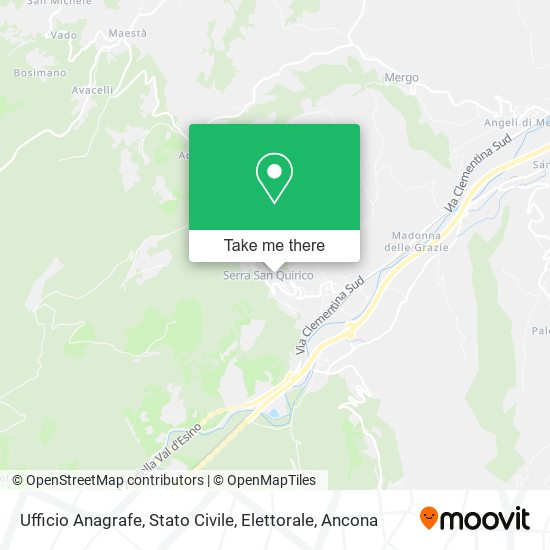 Ufficio Anagrafe, Stato Civile, Elettorale map