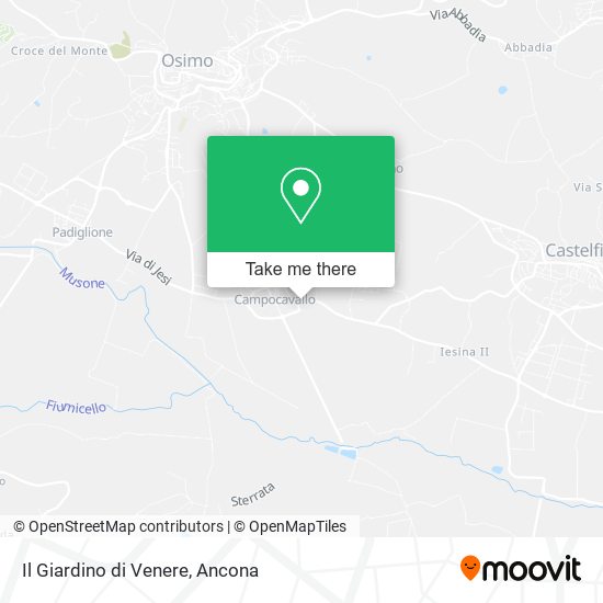 Il Giardino di Venere map