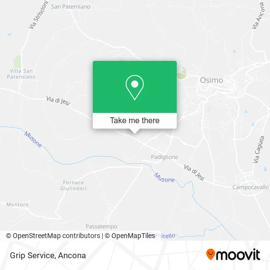 Grip Service map