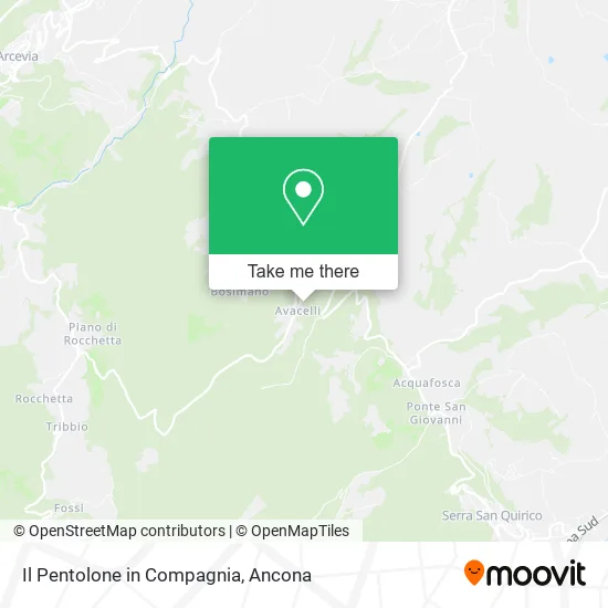 Il Pentolone in Compagnia map