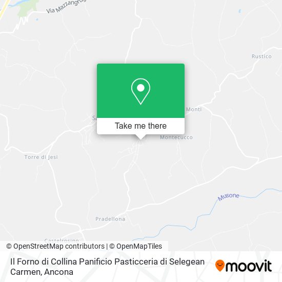 Il Forno di Collina Panificio Pasticceria di Selegean Carmen map