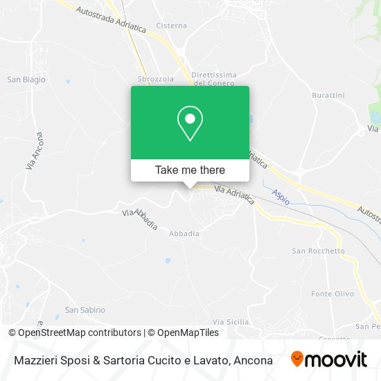 Mazzieri Sposi & Sartoria Cucito e Lavato map