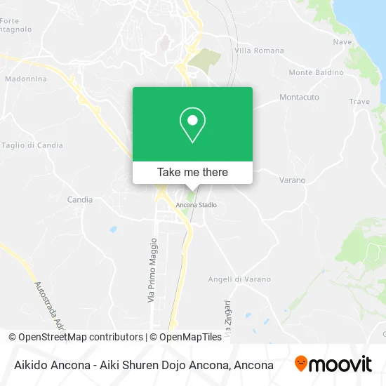 Aikido Ancona - Aiki Shuren Dojo Ancona map