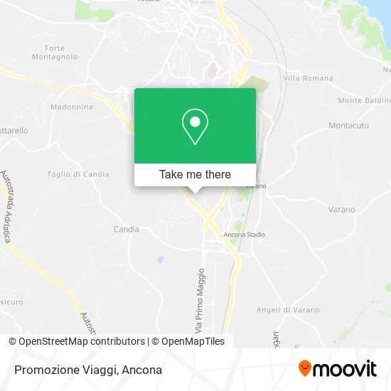 Promozione Viaggi map