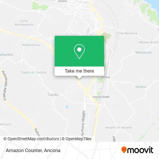 Amazon Counter map