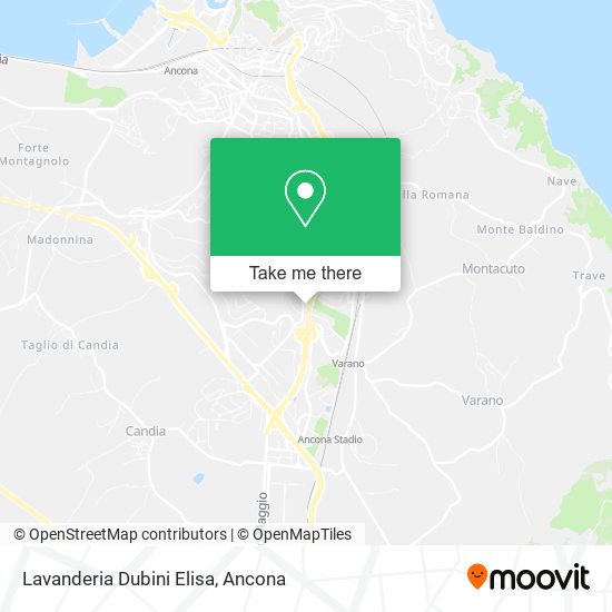 Lavanderia Dubini Elisa map