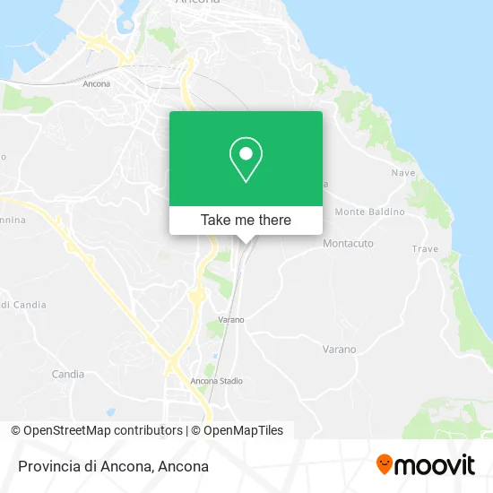 Provincia di Ancona map