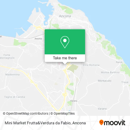 Mini Market Frutta&Verdura da Fabio map