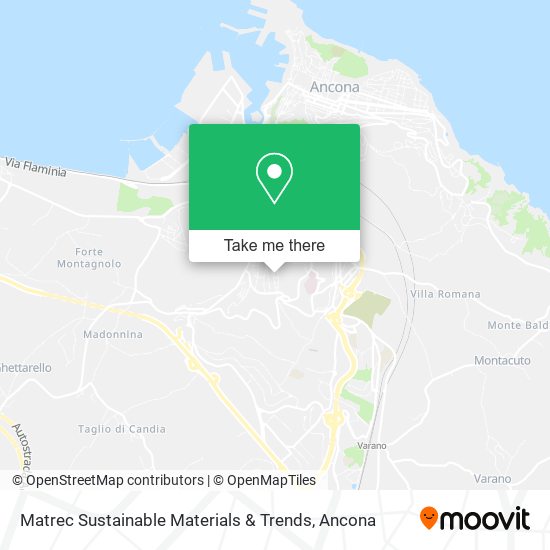 Matrec Sustainable Materials & Trends map