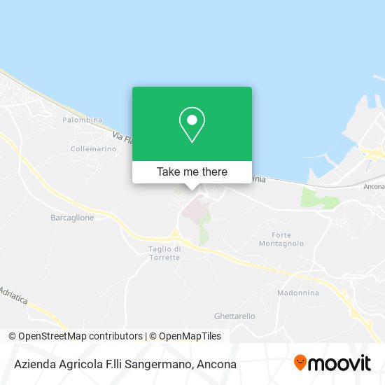 Azienda Agricola F.lli Sangermano map