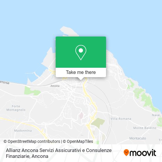 Allianz Ancona Servizi Assicurativi e Consulenze Finanziarie map