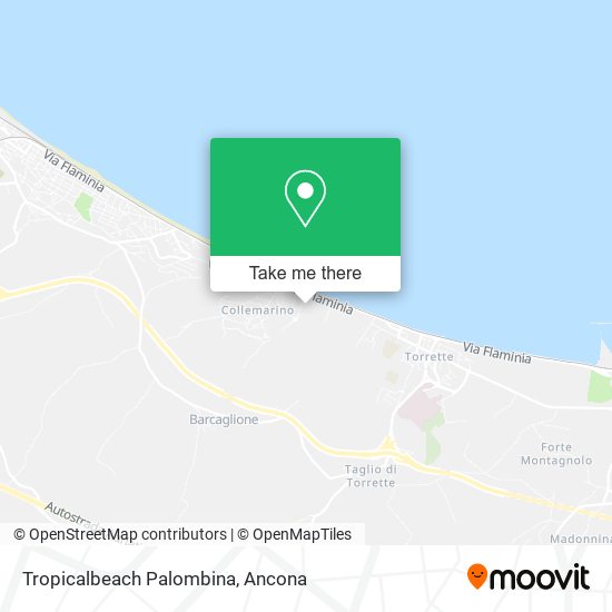 Tropicalbeach Palombina map