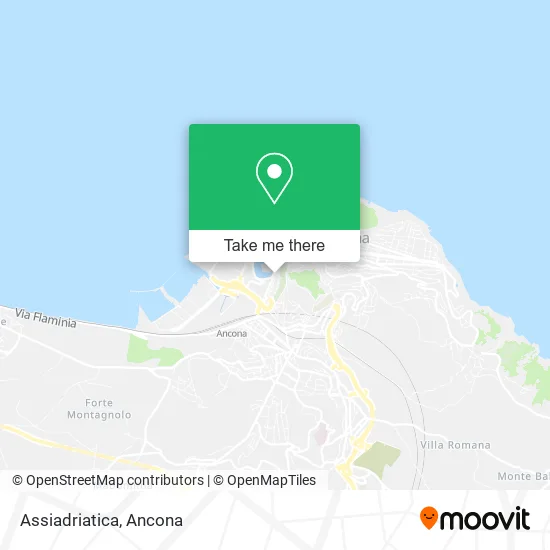Assiadriatica map