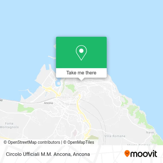 Circolo Ufficiali M.M. Ancona map