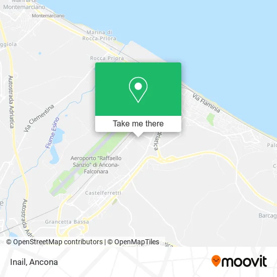 Inail map