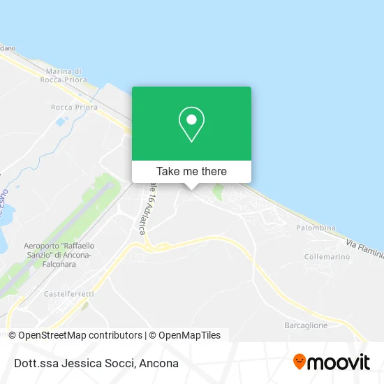 Dott.ssa Jessica Socci map