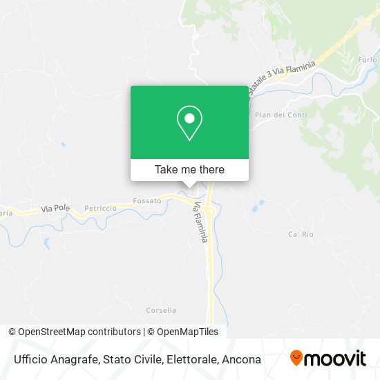 Ufficio Anagrafe, Stato Civile, Elettorale map