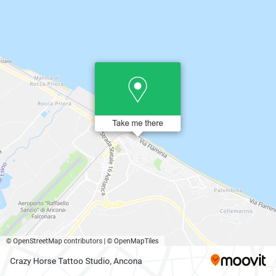 Crazy Horse Tattoo Studio map