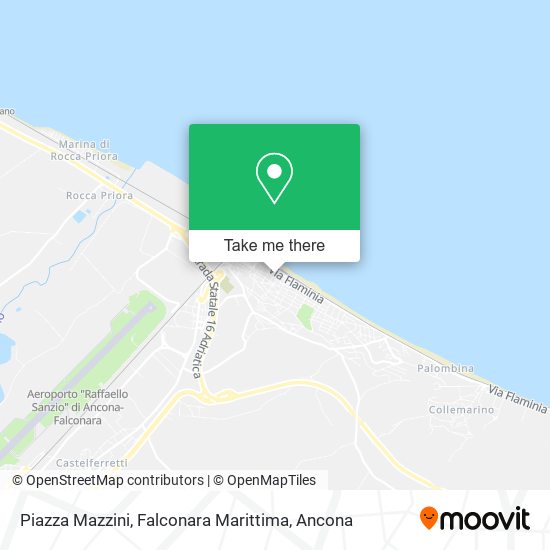 Piazza Mazzini, Falconara Marittima map