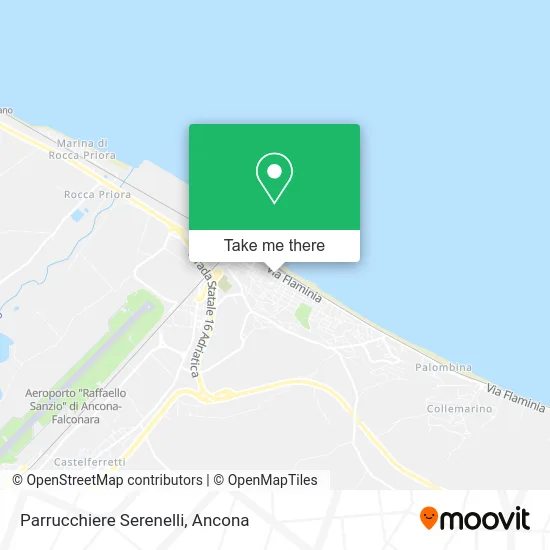 Serenelli Hairdresser map