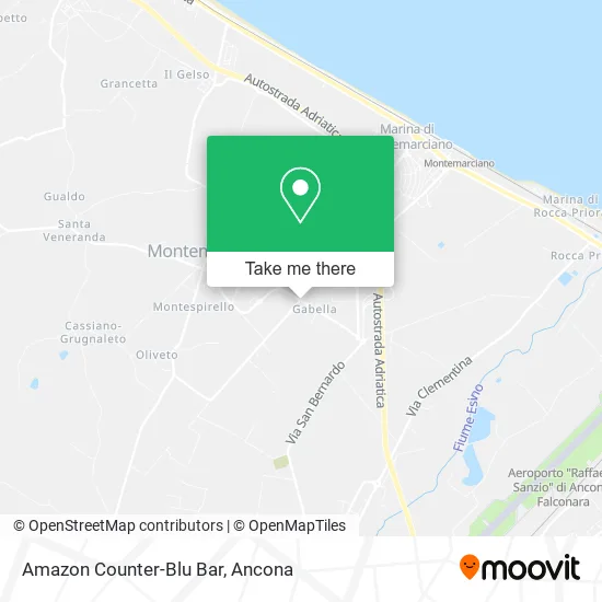 Amazon Counter-Blu Bar map