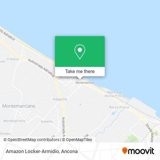 Amazon Locker-Armidio map