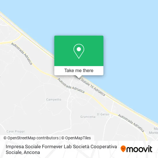 Impresa Sociale Formever Lab Società Cooperativa Sociale map