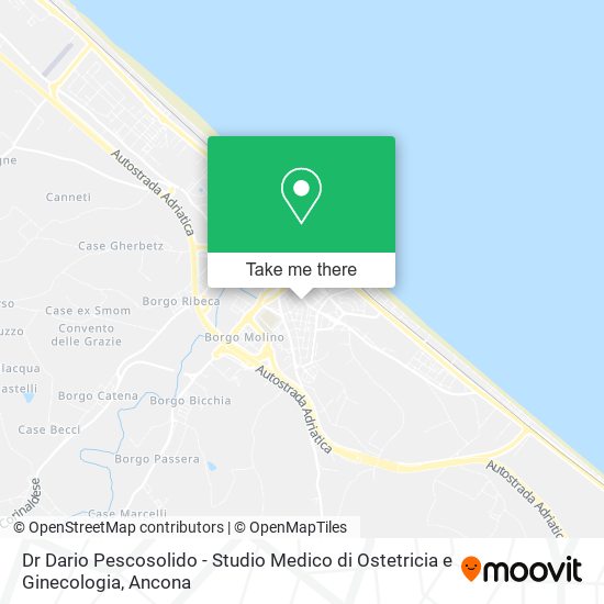 Dr Dario Pescosolido - Studio Medico di Ostetricia e Ginecologia map