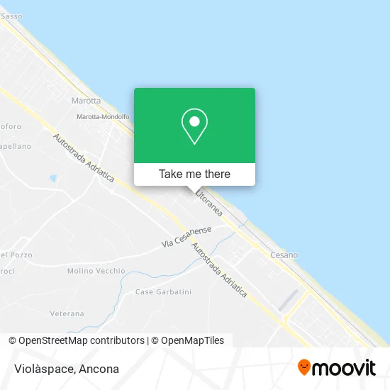 Violàspace map