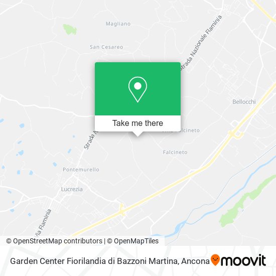 Garden Center Fiorilandia di Bazzoni Martina map