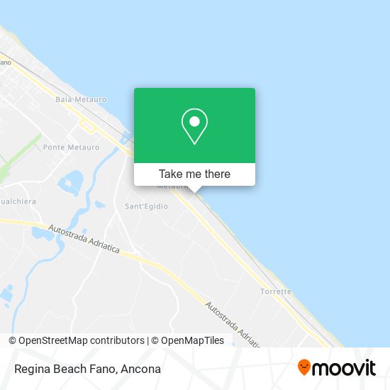 Regina Beach Fano map