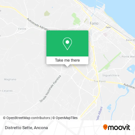 Distretto Sette map