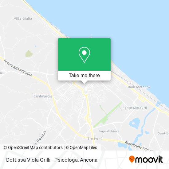 Dott.ssa Viola Grilli - Psicologa map