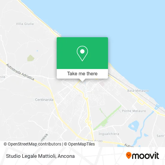 Studio Legale Mattioli map