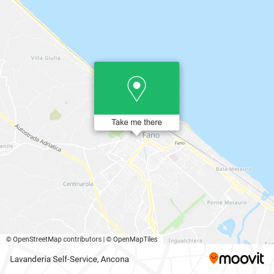 Lavanderia Self-Service map