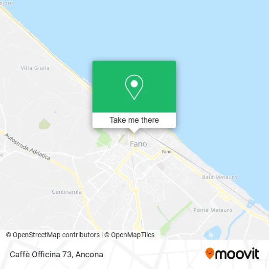 Caffè Officina 73 map