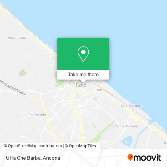 Uffa Che Barba map