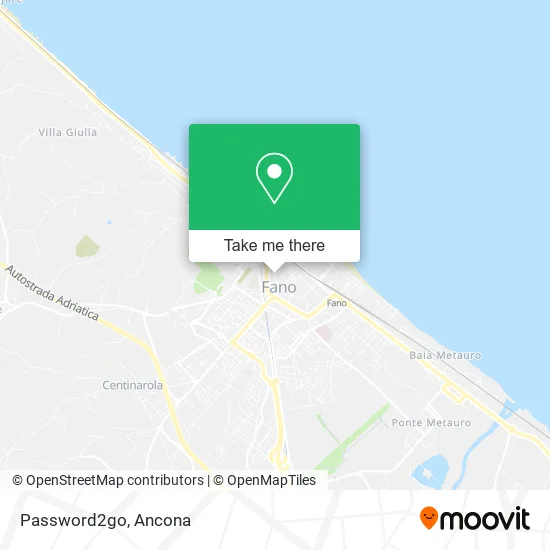 Password2go map