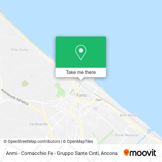 Anmi - Comacchio Fe - Gruppo Sante Cinti map