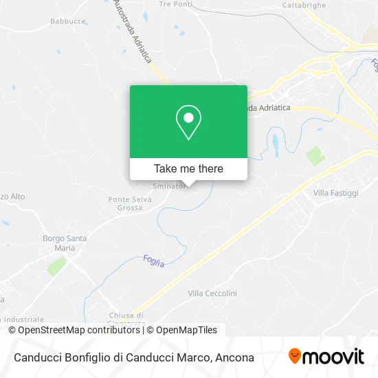 Canducci Bonfiglio di Canducci Marco map