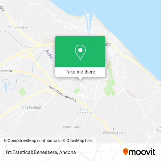 Gt.Estetica&Benessere map